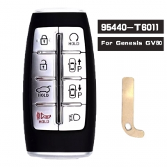 P/N: 95440-T6011 , TQ8-FOB-4F35 Smart Remote Key Fob 433MHz ID47 Chip for Hyundai Genesis GV80 2021-2024