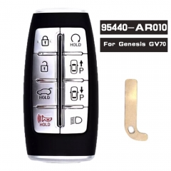 P/N: 95440-AR010 , TQ8-FOB-4F35 Smart Remote Key Fob 433MHz ID47 Chip for Hyundai Genesis GV70 2021-2024