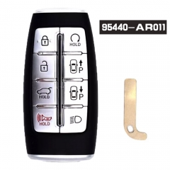 P/N: 95440-AR011 , TQ8-FOB-4F35 Smart Remote Key Fob 433MHz ID47 Chip for Hyundai Genesis GV70 2021-2024