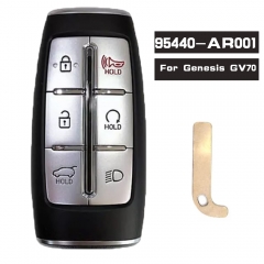 P/N: 95440-AR001 , TQ8-FOB-4F36 Smart Remote Key Fob 433MHz ID47 Chip for Hyundai Genesis GV70 2022-2025