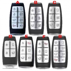 4B/6B/8B Smart Remote Key Shell Case Fob for Hyundai Genesis 2020-2024