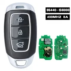 95440-S6000 433.92MHz 8A Chip Smart Remote Control Proximity 3 Button Keyless Go Key for Hyundai Santa Fe Kona IX35 i30