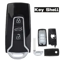 3 Buttons Case Smart Remote Car Key Fob Shell Cover Replacement for Volkswagen VW Touareg 2018+