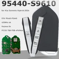 PN: 95440-S9610 Smart Remote Key FOB 5 Buttons ID47 433MHz Keyless Go for Kia Telluride 2023-2024