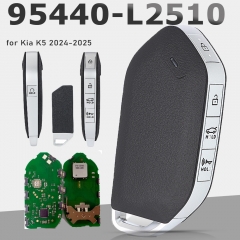PN: 95440-L2510 Smart Remote Key FOB 5 Buttons 433MHz 4A Keyless Go for Kia K5 2024-2025