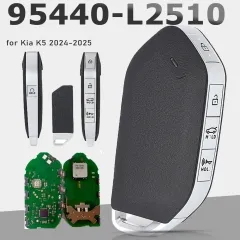 PN: 95440-L2510 Smart Remote Key FOB 5 Buttons 433MHz 4A Keyless Go for Kia K5 2024-2025