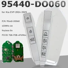 PN: 95440-DO060 Smart Remote Key FOB 8 Buttons Keyless Go FOB 4A 433MHz for Kia EV9 2024 2025