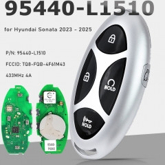 95440-L1510, TQ8-FQB-4F61M43 Smart Remote Key Fob 433MHz 4A 7B for Hyundai Sonata 2023