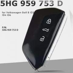 5HG959753D 5HG 959 753 D Car Key Remote Control Key For VW Golf8 MK8 ID3 ID4 ID6 Upgrade Car Key