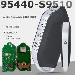 P/N: 95440-S9510 Smart Remote Key FOB 5 Buttons ID47 433MHz Keyless Go for Kia Telluride 2023-2024