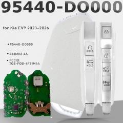 P/N: 95440-DO000 Smart Remote Key FOB 6 Buttons 433MHz 4A Keyless Go for Kia ns 433MHz 4A Keyless Go for Kia EV9 2023-2026
