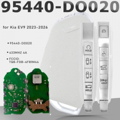 P/N: 95440-DO020 Smart Remote Key FOB 8 Buttons 433MHz 4A Keyless Go for Kia ns 433MHz 4A Keyless Go for Kia EV9 2023-2026