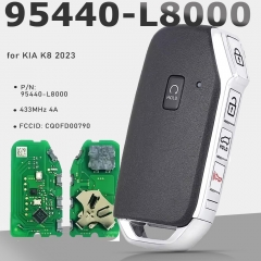 P/N: 95440-L8000 5 Button 433MHz 4A Remote Smart Key NXPA7M02 FCCID：CQOFD00790 for KIA K8 2023