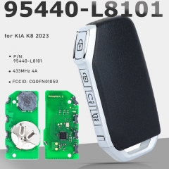 P/N: 95440-L8101 4 Button 433MHz 4A Remote Smart Key NXPA7M02 FCCID：CQOFN01050 for KIA K8 2023