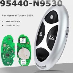95440-N9530 TQ8-FOB-4F61M43 Smart Remote Key 3+1 Buttons 433MHz 4A Fob Keyless Go for Hyundai Tucson 2025