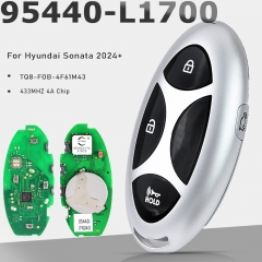 95440-L1700 TQ8-FOB-4F61M43 Smart Remote Key 3+1 Buttons 433MHz 4A Fob Keyless Go for Hyundai Sonata 2024+