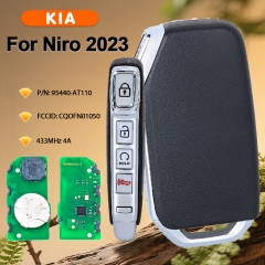 P/N: 95440-AT110 FCCID: CQOFN01050 Llave inteligente remota de 4 botones, 433 MHz, 4 A, NXPA7M02 para KIA Niro 2023