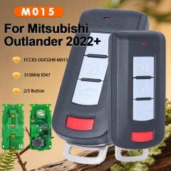 8637D007 , OUCGHR-M015 2/3 Button Smart Remote Car Key 315MHz ID47 for Mitsubishi Outlander 2022+