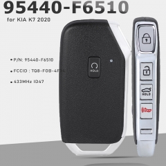 P/N: 95440-F6510 , FCCID: TQ8-FOB-4F34 Smart Remote Key Keyless Fob 433MHz ID47 for KIA K7 2020