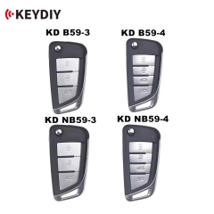 KEYDIY KD B59-3/ B59-4/ NB59-3 / NB59-4 Universal Remote Key 3/4 Buttons B/NB Series Car Remote Key for KD-X2 KD900 Mini KD URG200 KD-MAX