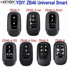 KEYDIY ZB Universal Smart Remote ZB46 ZB46-2 ZB46-3 ZB46-4 ZB Car Key for Honda Style for KD-X2 KD-MAX Fit More than 2000 Models