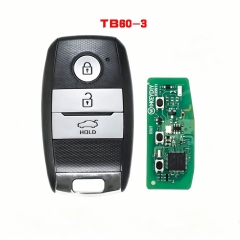 KEYDIY TB60-3 Universal Smart Remote Key 3 Buttons for Car Key Programming