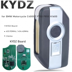 Flip Smart Key Motorcycle Remote 8A Type KYDZ Board 433.92Mhz 434.42MHz For BMW C400GT F750 F850 K1600