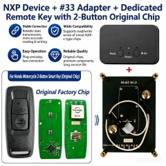 NXP Tool With Motorcycle Smart Key 2 Button Dedicated Remote Key (Original Chip),FCCID: 35111-K2S-N01