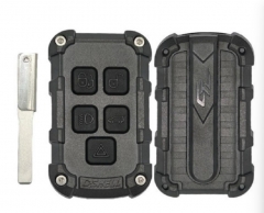 5 Button Remote Key Shell Case Fob for Land Rover Freelander 2 HU101 Blade FCCID: KOBJTF10A