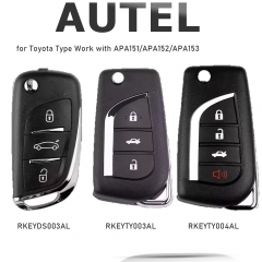 Autel key Ordinary Remote Key RKEYDS003AL RKEYTY003AL RKEYTY004AL For toyota type Work with APA151/APA152/APA153