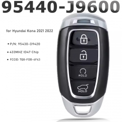 Placa OEM 95440-J9600 para llave inteligente sin llave con control remoto para Hyundai Kona 2021 2022 TQ8-FOB-4F43 433MHz con chip ID47