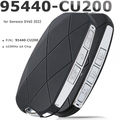95440-CU200 Smart Remote Key 433MHz 4A 6 Button Fob for GENESIS GV60 2022