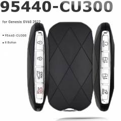 95440-CU300 Smart Remote Key 433MHz 4A 8 Button Fob for GENESIS GV60 2022