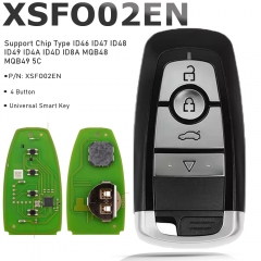 Xhorse XSFO02EN XM38 Smart Key 4 Buttons 8A 4D 46 47 48 49 4A MQB48 MQB49 Universal Remote