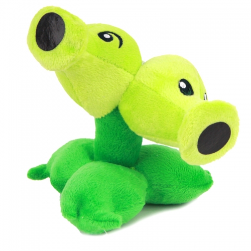 Plants VS Zombies Plush Toy Stuffed Animal - Split Pea 15CM/6Inch Tall