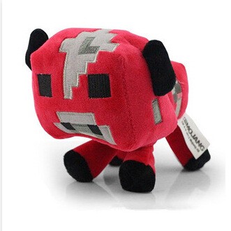 Minecraft Figures Plush Toy Stuffed Animal - Mooshroom 16cm/6.3"