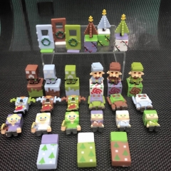 36Pcs Set MineCraft Mini Action Figure Toys 6th Generation 2.5-3.5cm/1-1.4inch