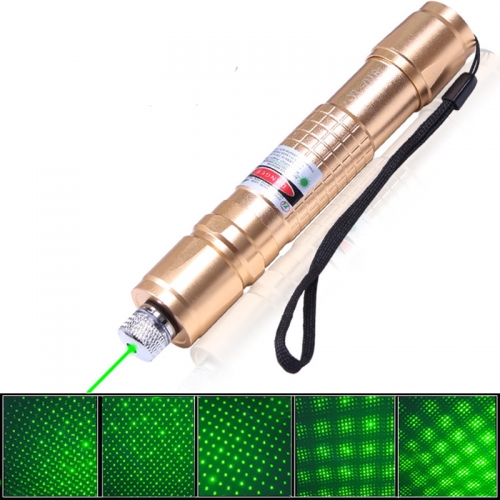 2000mw High Power 532nm Green Laser Pointer Pen with Starry Cap YL-018