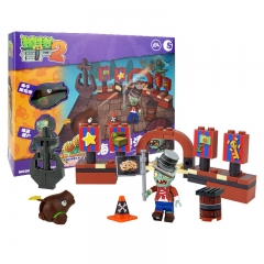 Plants vs Zombies Lego Compatible Building Blocks Shooting Toys The Pirate Bay Mini Scene 62Pcs