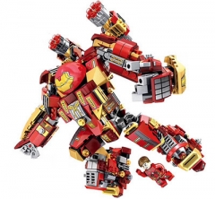 Mech Armor Iron Man Block Figure Toys Compatible 616 Pieces MK44