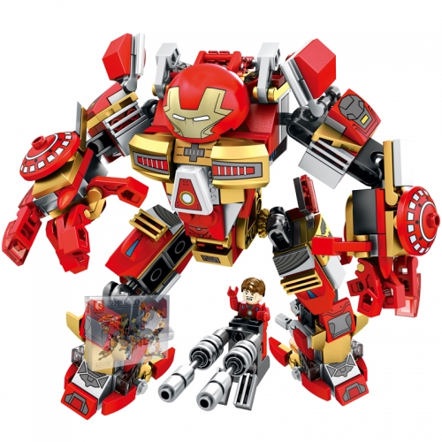 Mech Armor Iron Man Block Figure Toys Lego Compatible 339 Pieces MK16