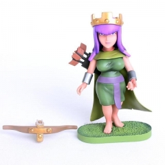 Clash of Clans Archer Queen PVC Action Figure Toy 14cm/5.5Inch Tall