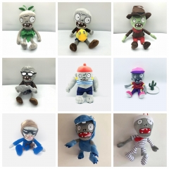 3 PCS PVZ Plant And Zombies Plush Sets Toys St￭ Soft PVZ Figure...