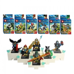 CHIMA Compatible Minifigures Block Mini Figure Toys 6Pcs Set SY137