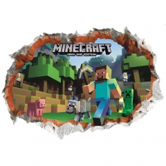 Minecraft 3D Wall Stickers Decorative Wall Decal 50x70cm NO.6022