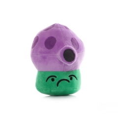 Plants VS Zombies Plush Toy Stuffed Animal - Purple Fume-Shroom 14CM/5.5Inch Tall