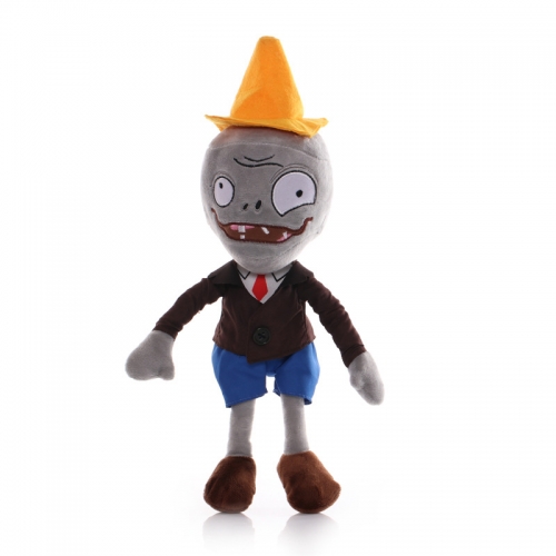 Plants VS Zombies Plush Toy Stuffed Animal - Conehead Zombie 28cm/11Inch Tall