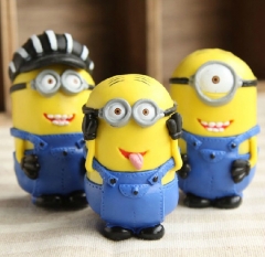 3Pcs DESPICABLE ME 2 The Minions Action Figures PVC Toys 8cm/3Inch