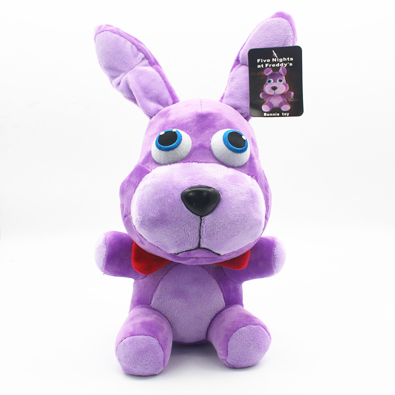 Five Nights at Freddy's Plush Toys Freddy Bear Bonnie Chica Foxy FNAF  Stuffed Animal Doll Children's Gift Collection ByASfeixiang (Purple  BonnieRabbit) : : Toys & Games