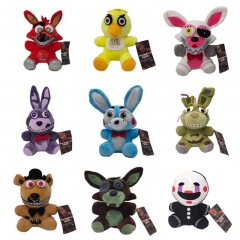 Five Nights At Freddy's Toy FNAF Nightmare Fredbear Golden Freddy Fazbear Bear Foxy Bonnie Chica Plush Toys Soft Stuffed Doll